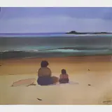José Pancetti, Mãe e Filha na Praia