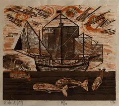 Sem Título by Livio Abramo, 1970, xilografia, offered Sep 2026
