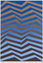 Luis Sacilotto, Sem Título, 1992, serigrafia