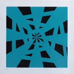 Judith Lauand, Geométrico, serigrafia