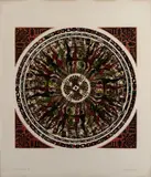 Odetto Guersoni, Mandala, 1985, xilogravura