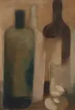Carlos Scliar, Sem Título, óleo sobre placa