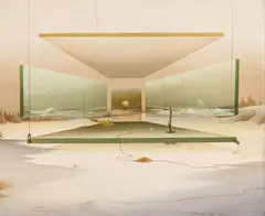 Sem Título by Roni Brandão, 1978, óleo sobre tela, offered Sep 2026
