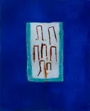 Sérgio Fingermann, Sem Título, 1997, técnica mista sobre papel