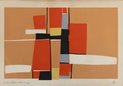 Sem Título by Silvio Oppenheim, 1985, serigrafia, offered Sep 2026