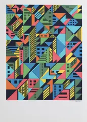 Claudio Tozzi, Sem Título, serigrafia
