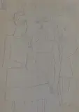Mulatas by Di Cavalcanti, 1965, desenho à grafite, offered Sep 2026