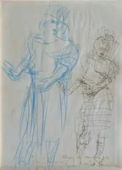 Sem Título by Iberê Camargo, 1987, guache sobre papel, offered Sep 2026