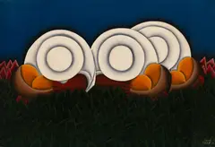 José Sabóia, Sem Título, óleo sobre tela