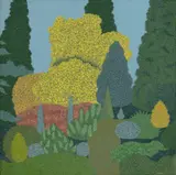 Paisagem by Florita, 1975, óleo sobre tela, offered Sep 2026