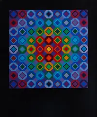 Victor Vasarely, Sem Título, serigrafia