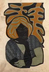 Emanoel Araujo, Sem Título, 1966, xilogravura