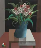 Inos Corradin, Sem Título, óleo sobre tela