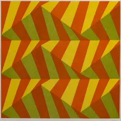 Luis Sacilotto, Sem Título, 2003, serigrafia