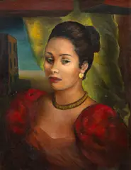 Di Cavalcanti, Noêmia Mourão, óleo sobre tela