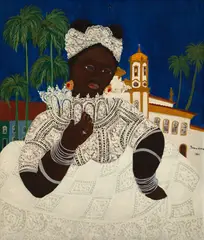 Baiana by Ivan Moraes, 1966, óleo sobre tela, offered Aug 2026