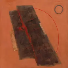 Sem Título by Kazuo Wakabayashi, 1976, óleo sobre tela, offered Aug 2026