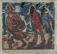Oswaldo Goeldi, Sem Título, xilogravura