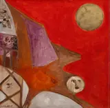 Serie Metamorfose by José Júlio de Calasans Neto, 1989, óleo sobre duratex, offered Aug 2026