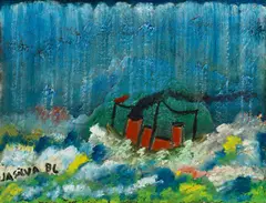 José Antônio da Silva, Sem Título, 1982, óleo sobre tela