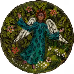 Rosina Becker do Valle, O Anjo, 1996, óleo sobre cartão