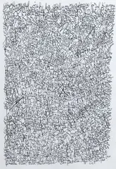 León Ferrari, Sem Título, 2002, nanquim sobre papel