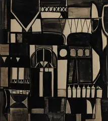 Alice Brill, Sem Título, 1967, nanquim sobre papel