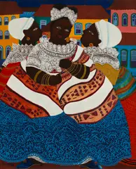 Baianas by Ivan Moraes, 1966, óleo sobre tela, offered Aug 2026