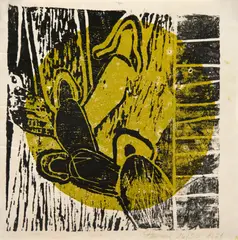 Sem Título by Denise, 1971, monotipia sobre papel, offered Jan 2026