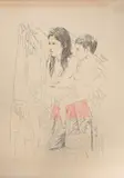 Figuras by Sepp Baendereck, 1981, litogravura, offered Jan 2026