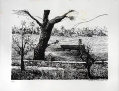 Sem Título by Augusto Rodrigues, 1981, litogravura, offered Jan 2026