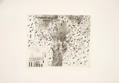 Sem Título by Evandro Carlos Jardim, gravura em metal sobre papel, offered Jan 2026