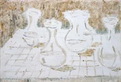 Sem Título by Silvio Loffredo, 1954, óleo sobre tela colada em cartão, offered Jan 2026