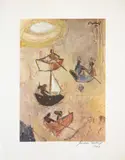Geraldo Orthof, Sem Título, 1975, impressão offset sobre papel