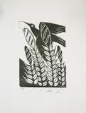 Ciro Fernandes, Sem Título, 1981, xilogravura