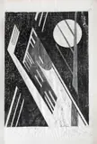 Dorothy Bastos, Composição, 1956, xilogravura