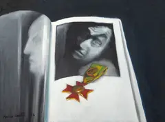 Condecoração by Mino Carta, 1996, óleo sobre tela, offered Jan 2026