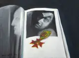 Mino Carta, Condecoração, 1996, óleo sobre tela