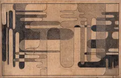 Samson Flexor, Sem Título, 1955, grafite sobre papel