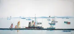O Quebra Mar by Jenner Augusto, 1966, poleo sobre tela, offered Jan 2026