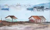Jenner Augusto, Paisagem, 1986, óleo sobre tela