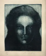 Marcelo Grassmann, Sem Título, 1980, gravura em metal