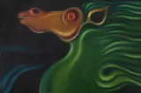 Geraldo Rocha, Cavalo - Série Animais, 1968, óleo sobre tela