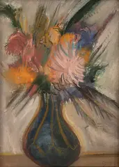 Carlos Bracher, Flores, 1984, óleo sobre tela