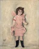 Toshio Bando, A Boneca, óleo sobre tela