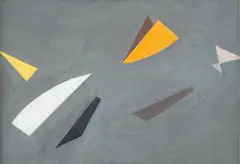 Samson Flexor, Composition, guache sobre papel