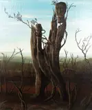 Sem Título by José de Souza Oliveira Filho, 1978, óleo sobre madeira, offered Jan 2026