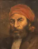 Árabe by Benedito José Tobias, óleo sobre tela, offered Jan 2026