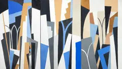 Sem Título by Sérgio Fingermann, 2008, óleo sobre tela, offered Feb 2025