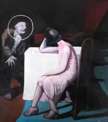 Sem Título by Mino Carta, 1986, óleo sobre tela, offered Feb 2025